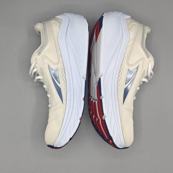 Altra Via Olympus Women's Size 8.5 Running Shoes Ivory Foot Shape - Picture 6 of 11